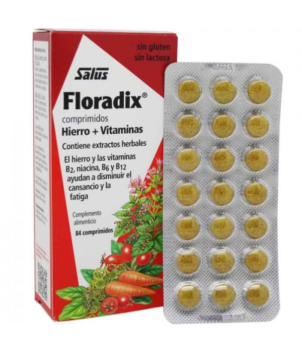 floradix 84 comprimidos. salus